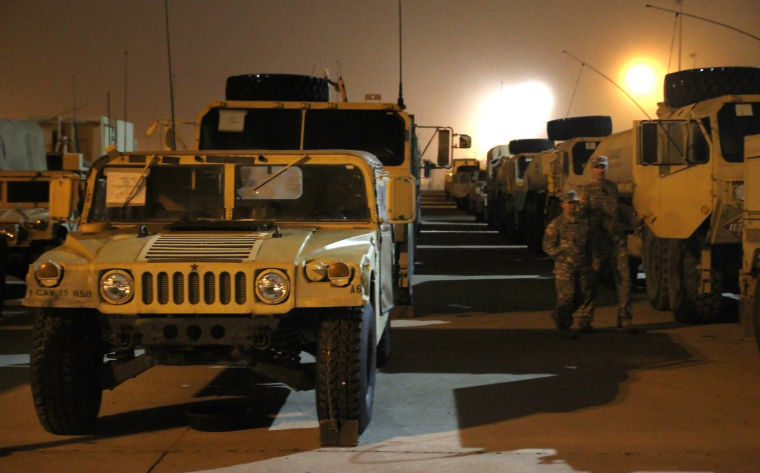 2nd Brigade Combat Team Convoy